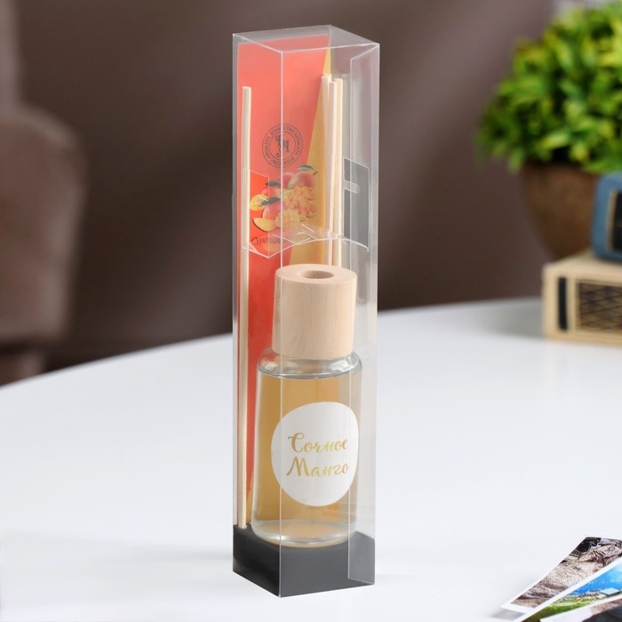 Диффузор ароматический Диффузор ароматический "Модерн", 50 мл, Сочное манго, "Богатство Аромата"