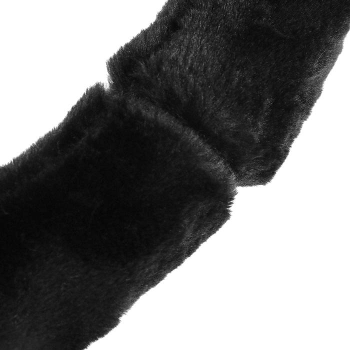 Оплетка на руль меховая, чёрный Оплетка на руль меховая, чёрный