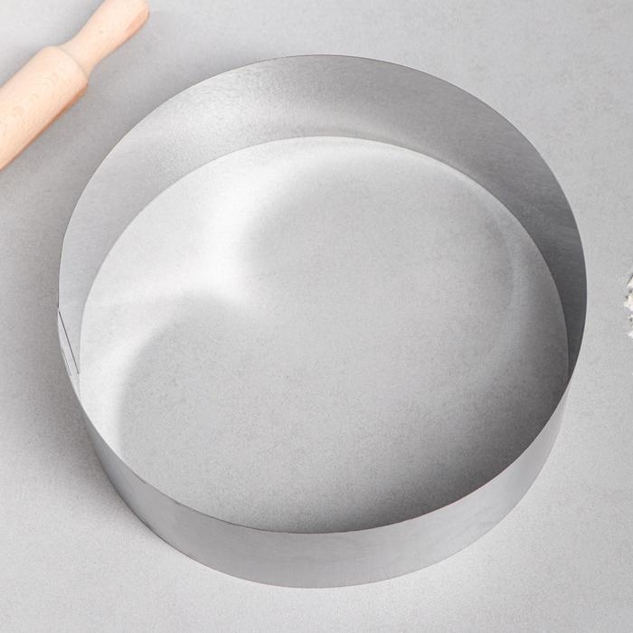 Форма для выпечки и выкладки «Круг», h-8,5, d-28 см Форма для выпечки и выкладки «Круг», h-8,5, d-28 см