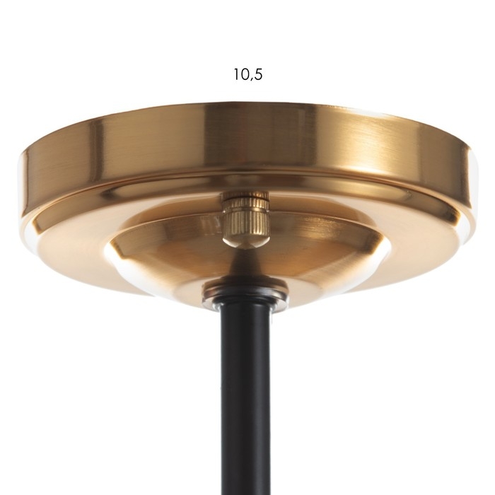 Люстра  Люстра "Кэган" 3хE27 40Вт черный 68х68х46,5 см BayerLux