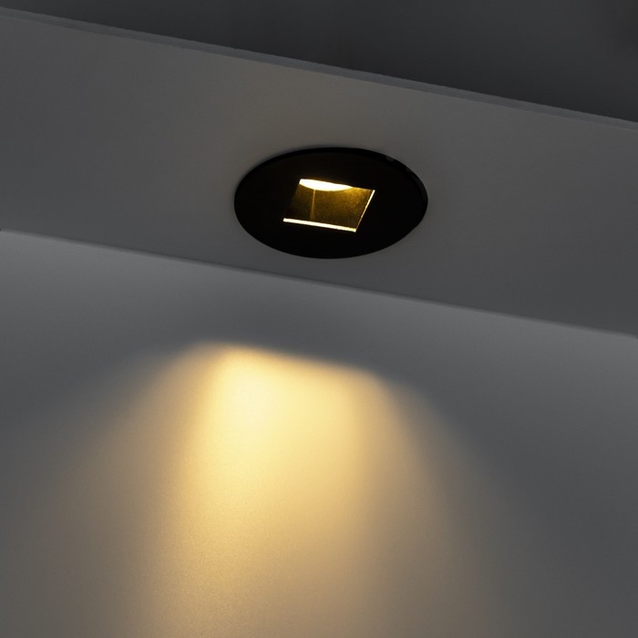 Свет-к встраив-й, ARTIN, круг 87х87х38мм монтажное отверстие 75х75мм GU5.3 Al черный 51432 9 Свет-к встраив-й, ARTIN, круг 87х87х38мм монтажное отверстие 75х75мм GU5.3 Al черный 51432 9