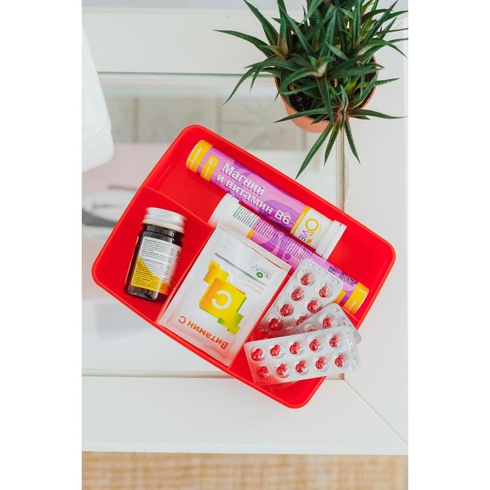 Аптечка, 22×18×16 см, цвет красный Аптечка, 22×18×16 см, цвет красный