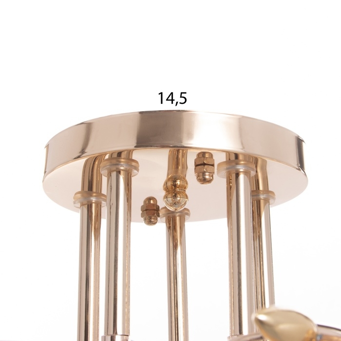 Люстра Люстра "Жаннета" 5х40Вт Е27 Золото МОДЕЛЬ: 2800064