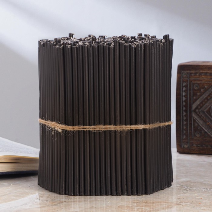 Свечи ритуальные чёрные № 100, 2 кг Свечи ритуальные чёрные № 100, 2 кг