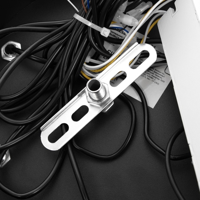 Светильник с ПДУ Светильник с ПДУ "Фиора" LED 140Вт 3000-6000К черный 49х49х15-115 см