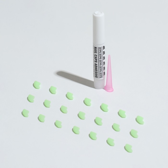 Когти накладные Когти накладные "Антицарапки" (20 шт), размер M, светящиеся