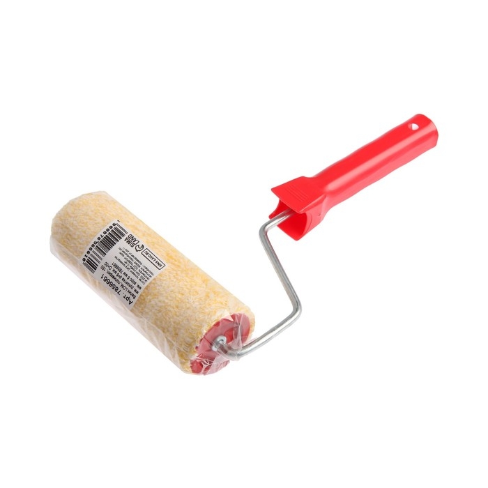 Валик ЛОМ, полиакрил, 150 мм, рукоятка d=6 мм, D=50 мм, ворс 6 мм Валик ЛОМ, полиакрил, 150 мм, рукоятка d=6 мм, D=50 мм, ворс 6 мм