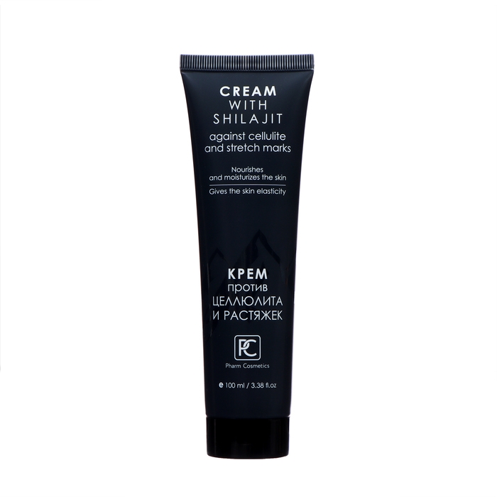 Крем для тела  Крем для тела "Против целюлита и растяжек" с мумие,100 мл