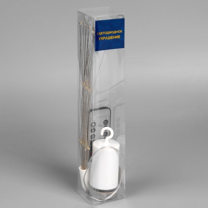 Фигура светодиодная  Фигура светодиодная "Салют", ААx4 (не в компл.), 120 LED, БЕЛЫЙ