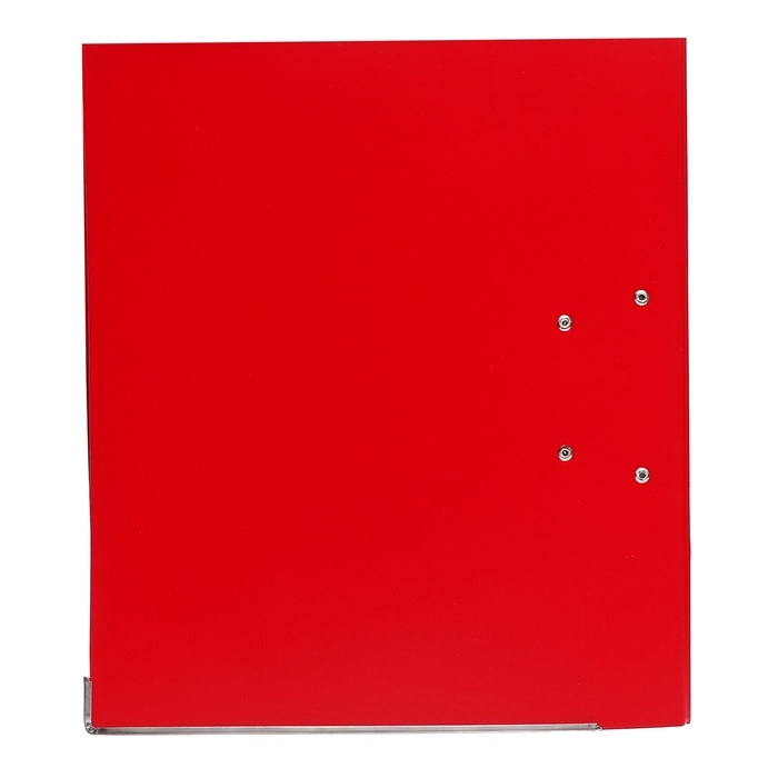 Папка-регистратор А4, 50 мм, Calligrata, ПВХ, тиснение Папка-регистратор А4, 50 мм, Calligrata, ПВХ, тиснение "лен", металлическая окантовка, карман на корешок, собранная, красная, микс