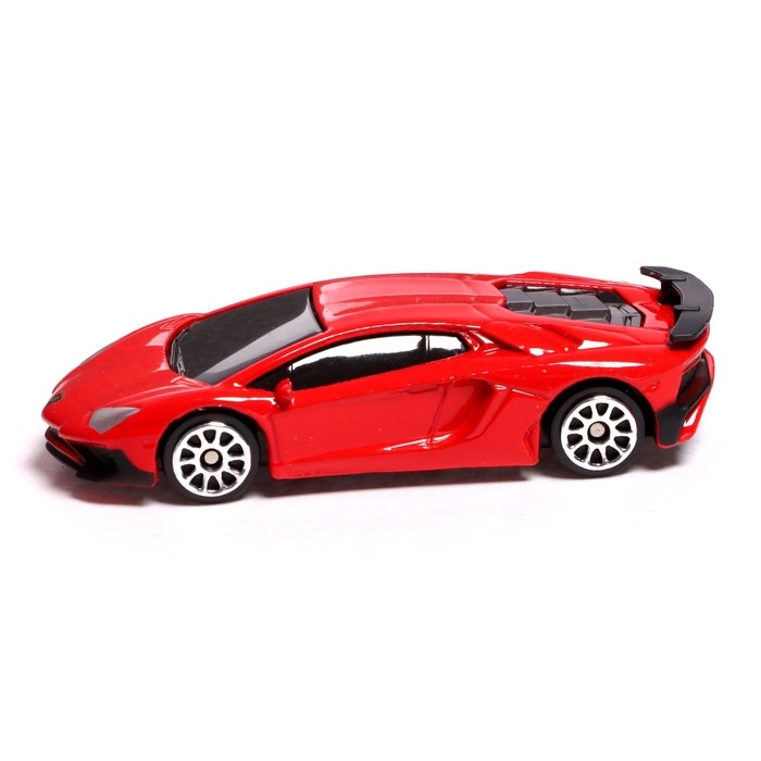 Машина металлическая LAMBORGHINI AVENTADOR LP750-4 SV, 1:64, цвет красный Машина металлическая LAMBORGHINI AVENTADOR LP750-4 SV, 1:64, цвет красный
