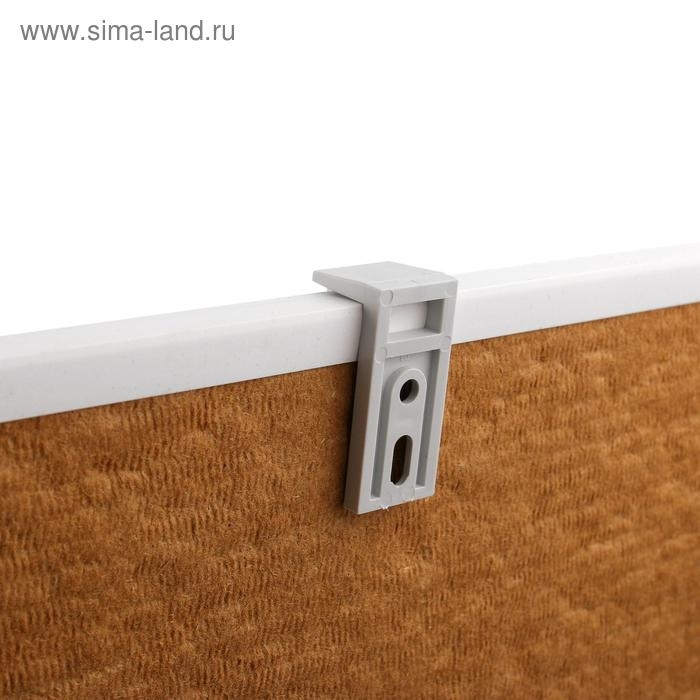 Доска пробковая А2, 45х60 см, Calligrata, в ПВХ рамке белого цвета Доска пробковая А2, 45х60 см, Calligrata, в ПВХ рамке белого цвета