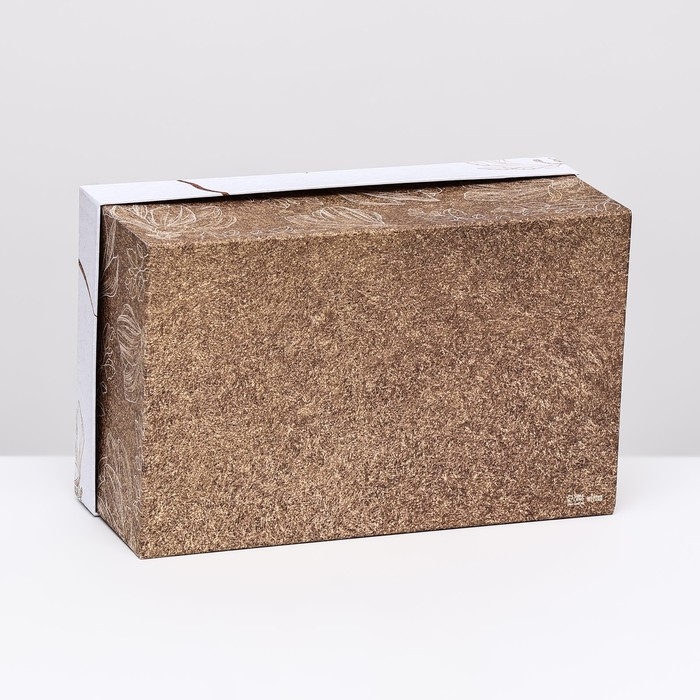 Подарочная коробка Подарочная коробка "С любовью",прямоугольная ,27 х 17 х 11 см