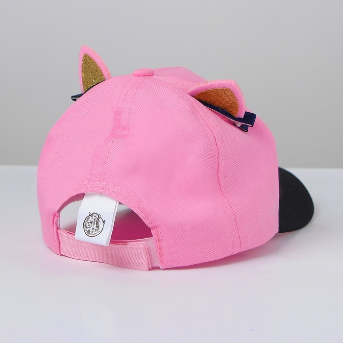 Кепка детская для девочки «Кошечка», с заколочками, р-р. 52-54 см, 5-7 лет Кепка детская для девочки «Кошечка», с заколочками, р-р. 52-54 см, 5-7 лет