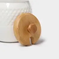 Чайный сервиз на подставке BellaTenero, 15 предметов: чайник 850 мл, 6 кружек 70 мл, сахарница с ложкой 300 мл, молочник 250 мл, 6 блюдец, фарфор, белый