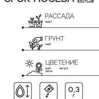 Семена Люпин "Канделябр", ц/п,  0,3 гр.