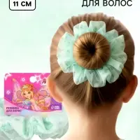 Резинка для волос &laquo;Цветы&raquo; зеленая, Винкс