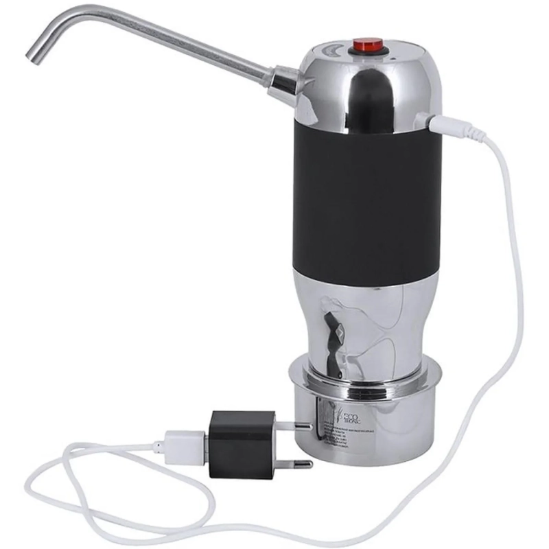 Помпа Ecotronic PLR-200 black Аккумуляторная помпа для воды. USB-адаптер.