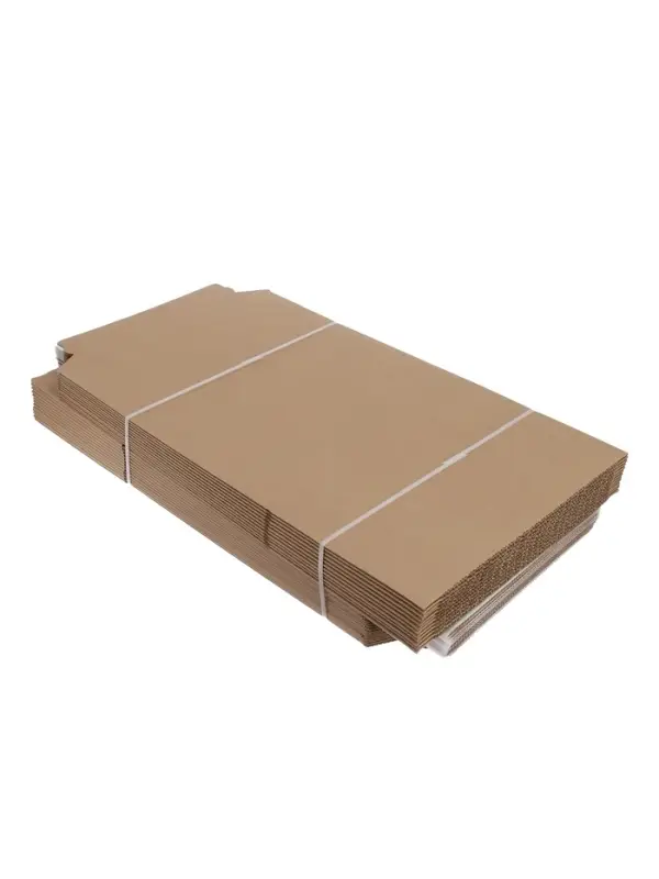 Коробка почтовая А5+, 245&times;165&times;20 - 70 мм, гофрокартон, без подсказа, отрывная лента