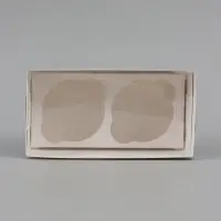 Коробка для капкейков, кондитерская упаковка, 2 ячейки &laquo;Present&raquo;, 16&times;8&times;7.5 см