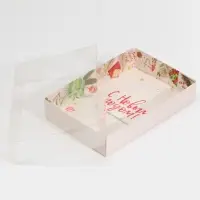 Коробка для макарун «Прекрасных мгновений!», 18 х 12 х 3.5 см