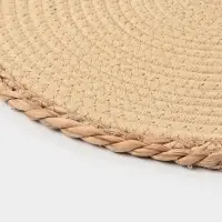 Салфетка плетёная сервировочная &laquo;Доляна. Мэг&raquo;, 38&times;38 см, бежевая