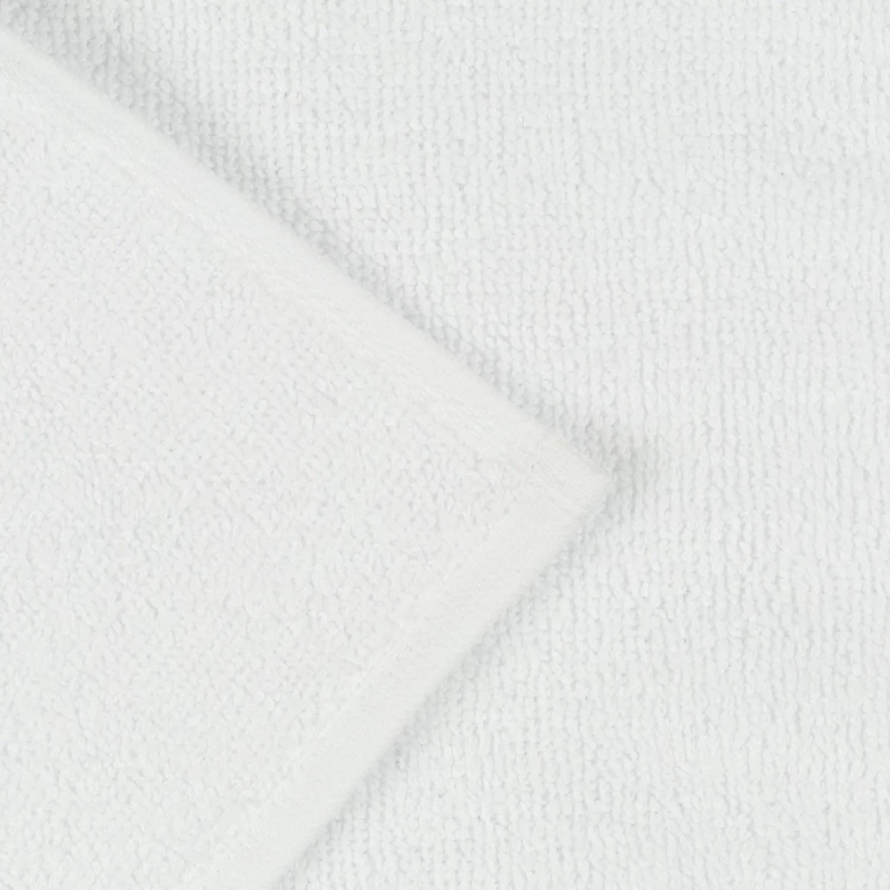 Полотенце Luscan махровое 30х30, 450 гр/м2, Oтель белый, Турция, 10 шт/уп