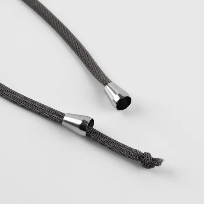 Наконечник для шнура, d=5 мм, 14×9 мм, 4 шт., цвет серебряный Наконечник для шнура, d=5 мм, 14×9 мм, 4 шт., цвет серебряный