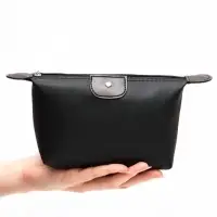 Косметичка на молнии, чёрная