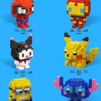 Конструктор UNICON &laquo;Mini Blocks&raquo;, персонажи