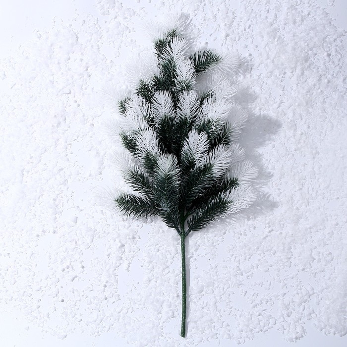 Декор «Ветвь серебристой ели» Декор «Ветвь серебристой ели»