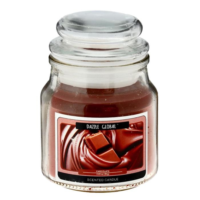 Свеча в банке Свеча в банке "Шоколад" 82 гр 6х9х9 см