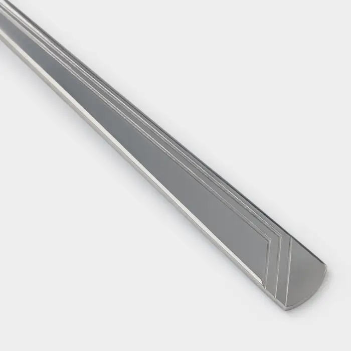 Ложка чайная &laquo;Аппетит&raquo;, длина 14 см, толщина 2 мм, цвет серебряный