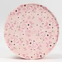 Коробка для макарун, кондитерская упаковка тубус с окном, &laquo;Цветы&raquo; 20&times;20&times;5 см