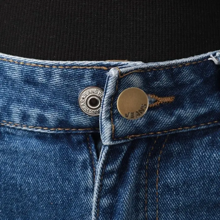 Пуговица «JEANS» для расширения пояса, 17 мм, цвет антик Пуговица «JEANS» для расширения пояса, 17 мм, цвет антик
