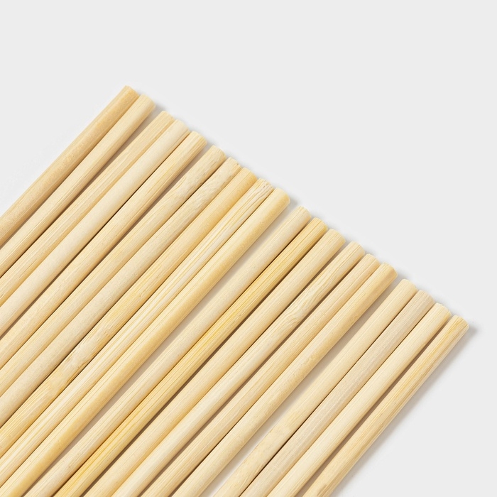 Палочки-дюбели для кондитерских изделий Доляна, 20 см, набор 18-20 шт, бамбук Палочки-дюбели для кондитерских изделий Доляна, 20 см, набор 18-20 шт, бамбук