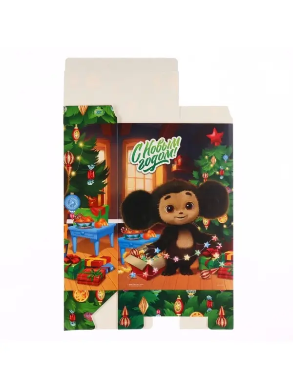 Коробка подарочная, 16х23х7.5 см, Чебурашка Коробка подарочная, 16х23х7.5 см, Чебурашка