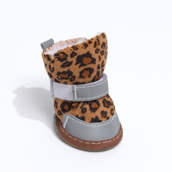 Ботинки  Ботинки "Модник", набор 4 шт, 1 размер (4 х 3 см), коричневые