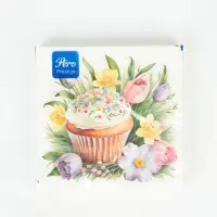 СФ Pero Prestige 33х33 "Весенний кекс" 3слоя 20л, 12 в тр. уп.