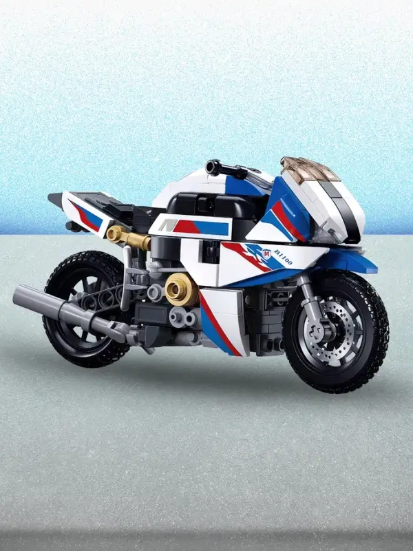 Конструктор мотоцикл Sluban Модельки, 242 детали, 6+