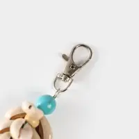 Брелок, 21 см, цв. бирюзовый Брелок, 21 см, цв. бирюзовый