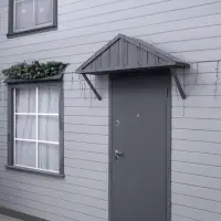 Гирлянда &laquo;Бахрома&raquo; 6&times;0.7 м, IP44, УМС, тёмная нить, 120 LED, свечение белое, 220 В