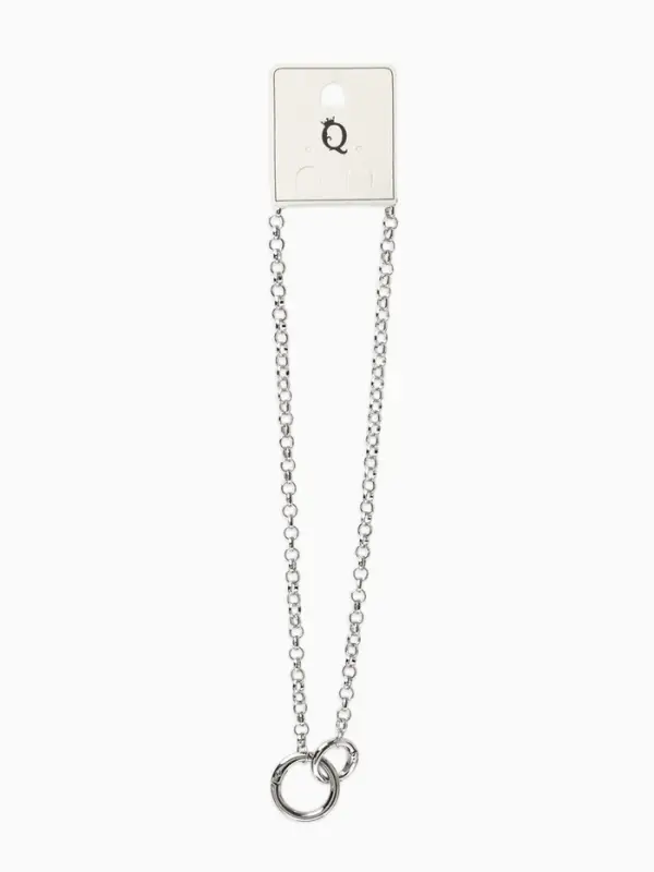 Кулон &laquo;Цепь&raquo;, бесконечное сплетение, цвет серебро, L=45 см