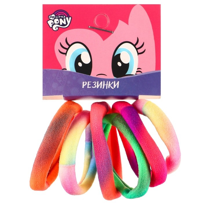 Резинка для волос, 6 штук, My Little Pony Резинка для волос, 6 штук, My Little Pony