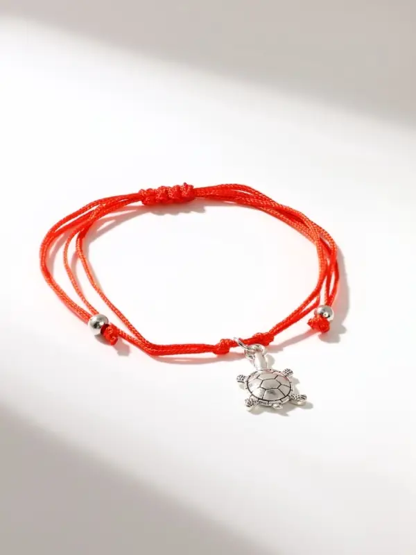Браслет-оберег &laquo;Став&raquo;, амулет на богатство, черепаха, цвет серебро, 8 см