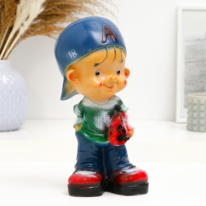 Копилка Копилка "Мальчик со скейтом" 12х12х24см