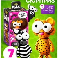 Игрушка - сюрприз Funny Box WOOW TOYS &laquo;Зверятки&raquo;: брелок, наклейки, карточка