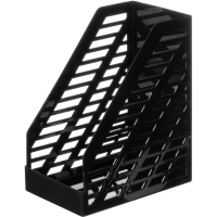 Лоток вертикальный СТАММ XXL 160мм черный, ОФ