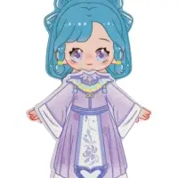 Магнитный набор "Милая модница" блестящий