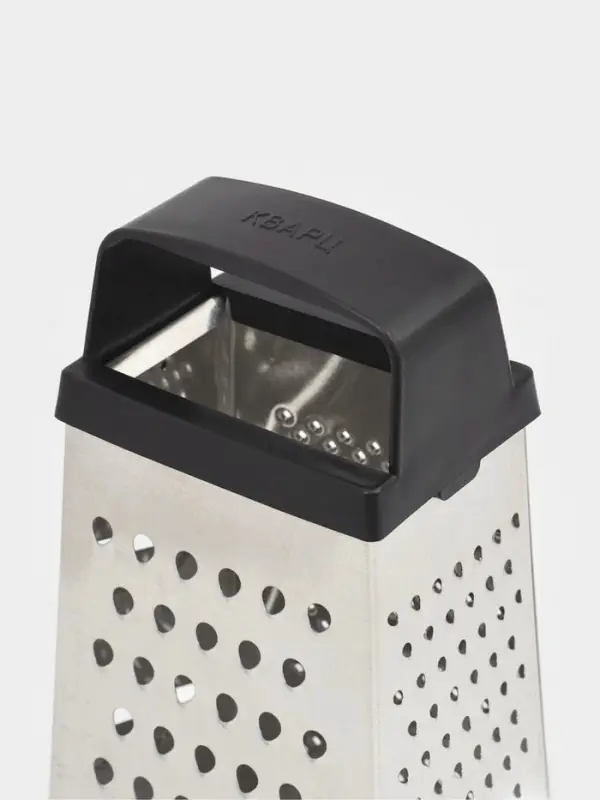 Тёрка Доляна, 4 грани, 11&times;8.5&times;22 см, металл, МИКС